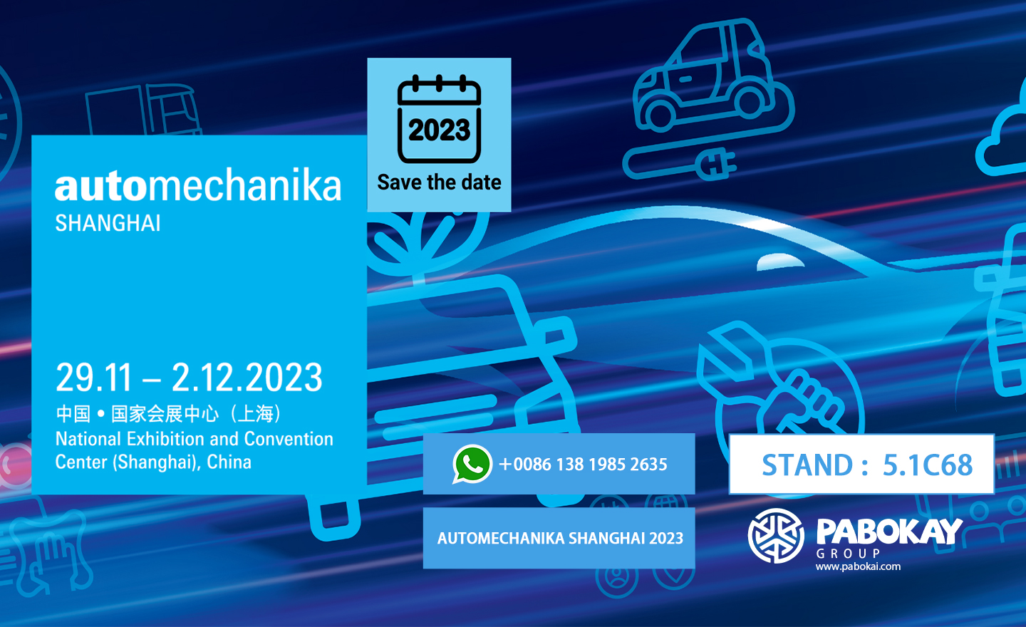 Automechanika Shanghai - Messe Frankfurt 2023